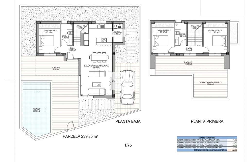 Obra Nueva - villa - Benijofar - Polideportivo