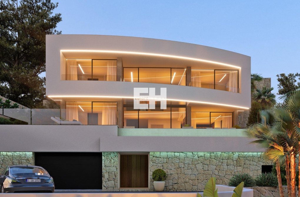 Obra Nueva - villa - Calpe - Empedrola