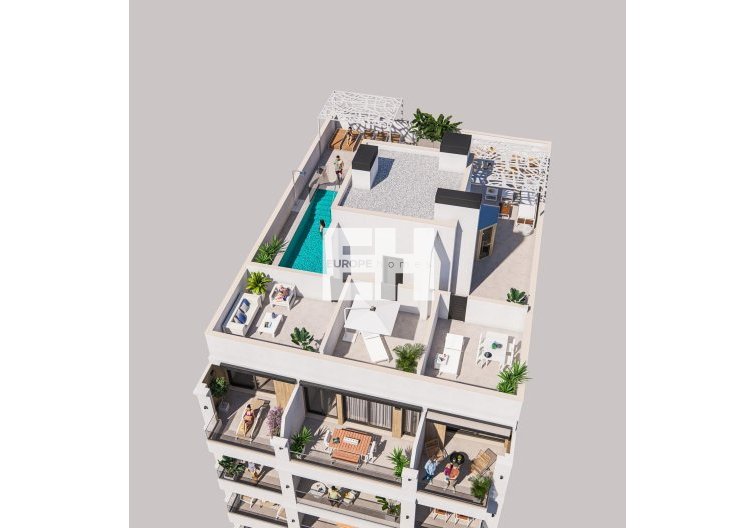 Penthouse - Construction Neuve - Torrevieja - Playa de El Cura