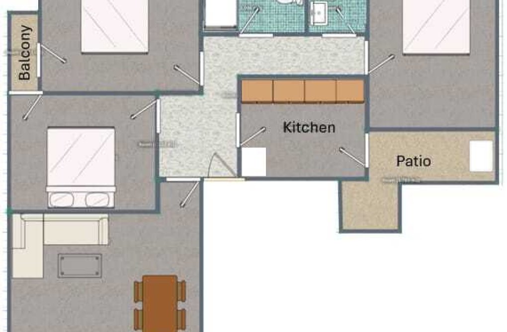 Revente - Appartement - Torrevieja - Habaneras