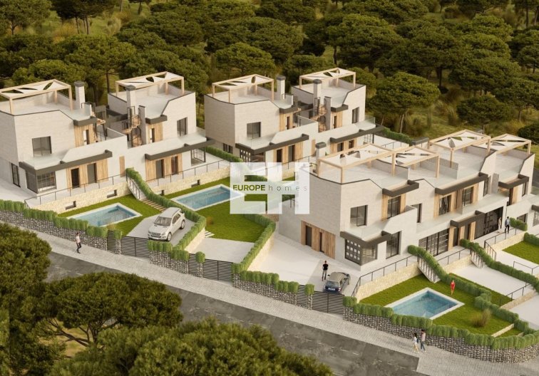 Semidetached - New Build - Polop - PAU1