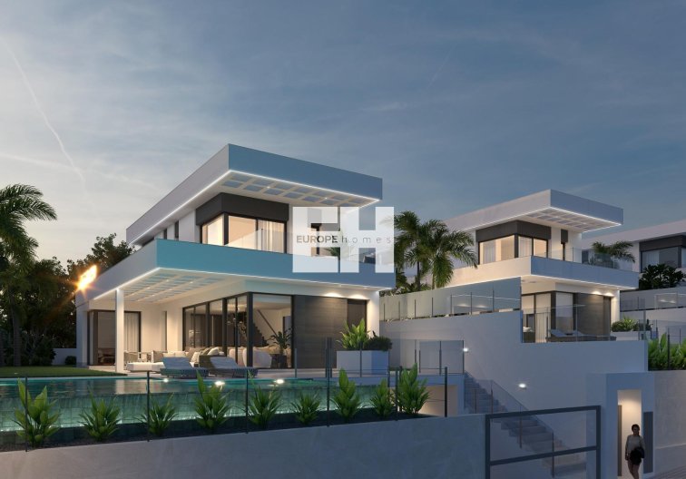 Obra Nueva - villa - Finestrat - Sierra Cortina