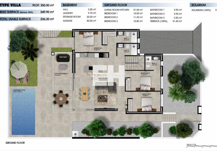 Obra Nueva - villa - Los Alcázares - La Serena Golf