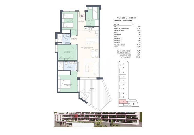 Nieuwbouw - Appartement - Benijofar - Pueblo