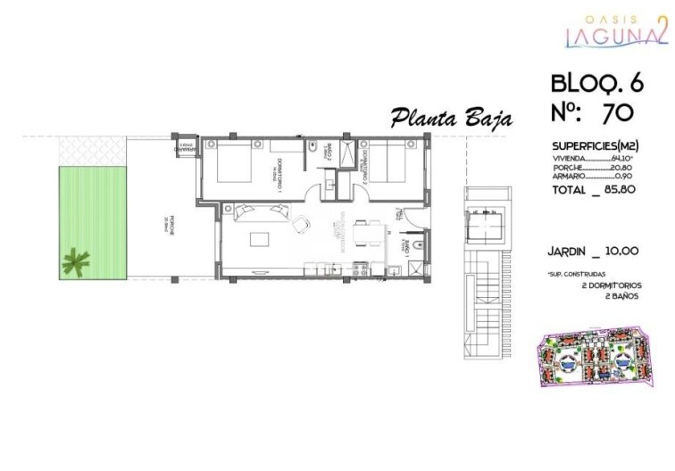 Obra Nueva - Ground floor apartment - Guardamar del Segura - El Raso