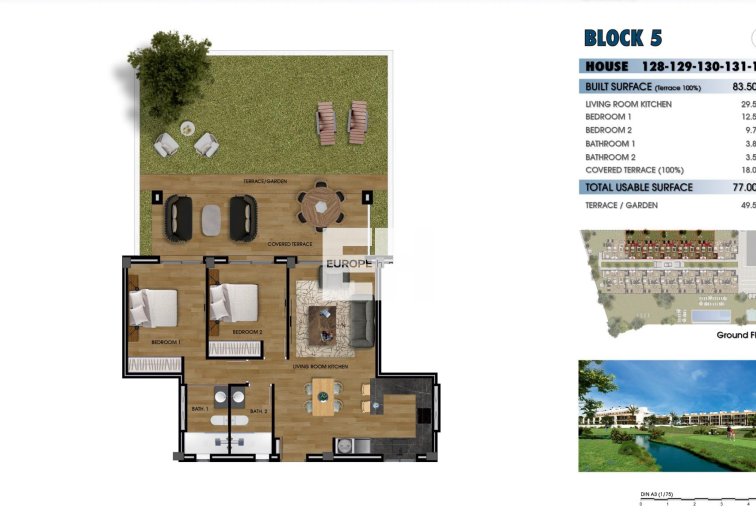 Obra Nueva - Ground floor apartment - Los Alcázares - La Serena Golf