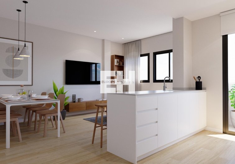 Construction Neuve - Ground floor apartment - Algorfa - Pueblo