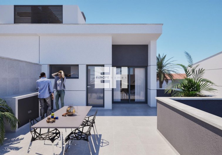 New Build - Semidetached - Los Nietos - Los Nietos playa