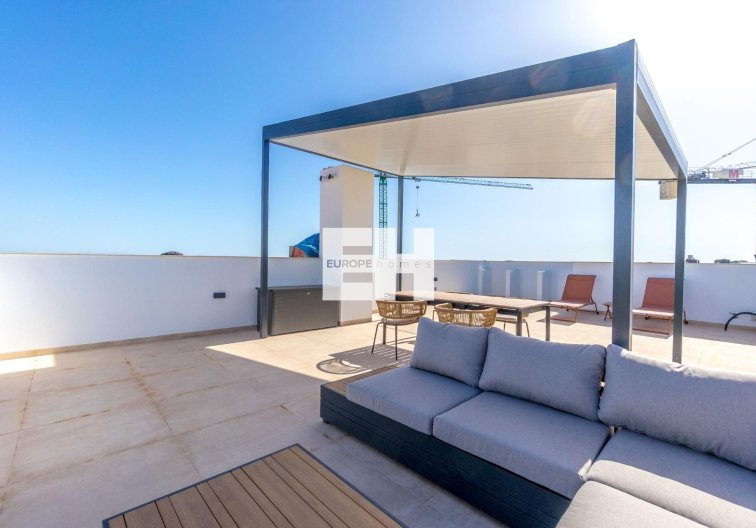 Obra Nueva - Bungalow en planta alta - Torrevieja - Los Balcones 