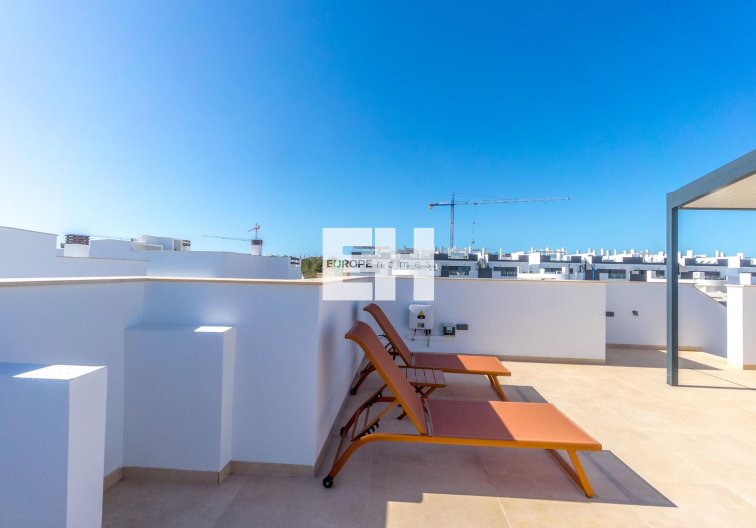 Obra Nueva - Bungalow en planta alta - Torrevieja - Los Balcones 