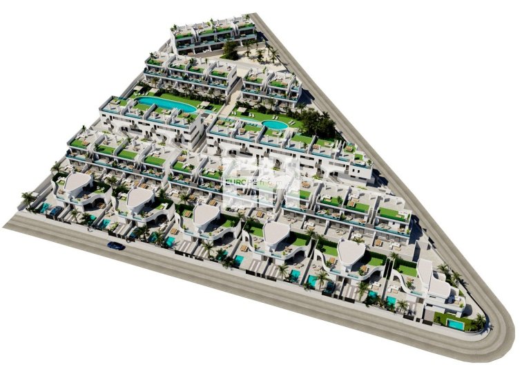 New Build - Top floor bungalow - Torrevieja - Lago Jardín II