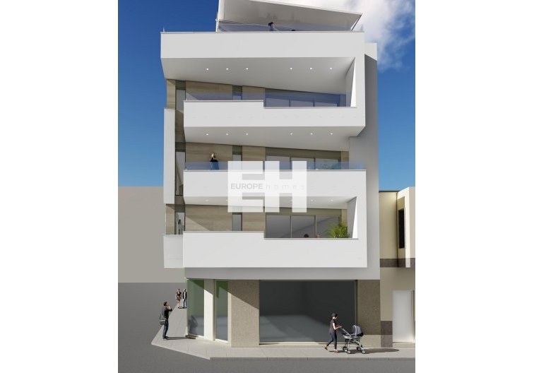 Nieuwbouw - Appartement - Torrevieja - Playa del Cura