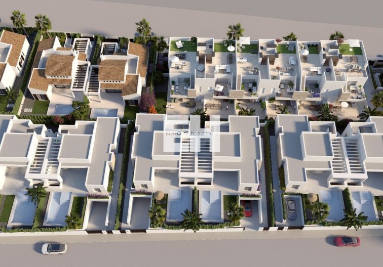 Obra Nueva - Semidetached - Algorfa - La Finca Golf