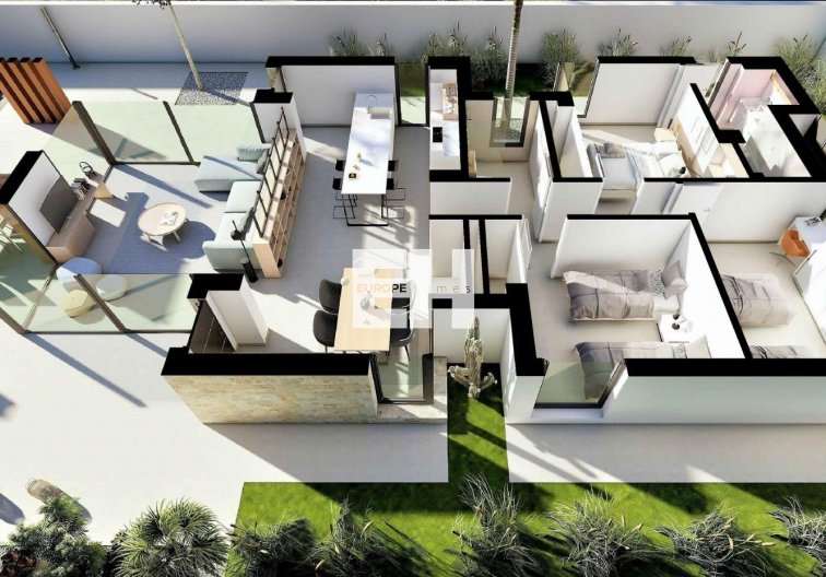 Obra Nueva - villa - San Fulgencio - El Oasis