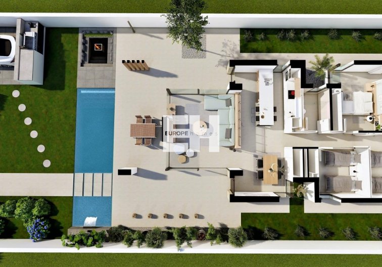 Obra Nueva - villa - San Fulgencio - El Oasis