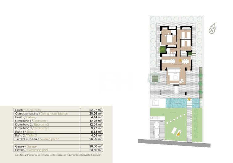Obra Nueva - villa - San Fulgencio - El Oasis