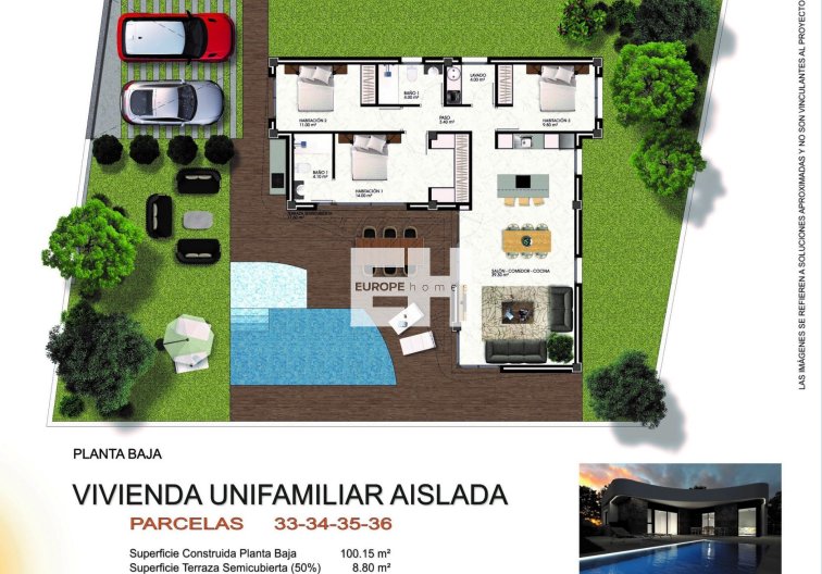 Obra Nueva - villa - Los Montesinos - La Herrada