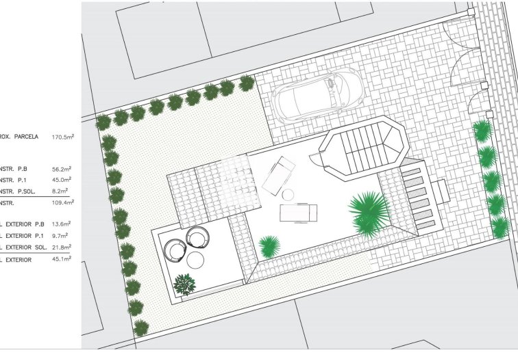 Obra Nueva - villa - San Fulgencio - El Oasis