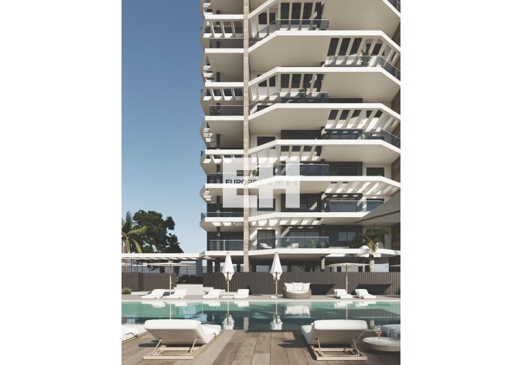 Obra Nueva - Apartamento  - Calpe - Playa Cantal Roig