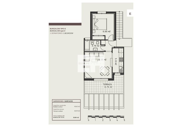 Construction Neuve - Bungalow au dernier étage - Calpe - Gran Sol