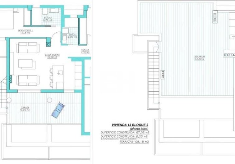 Construction Neuve - Penthouse - Torre Pacheco - Santa Rosalia Lake And Life Resort
