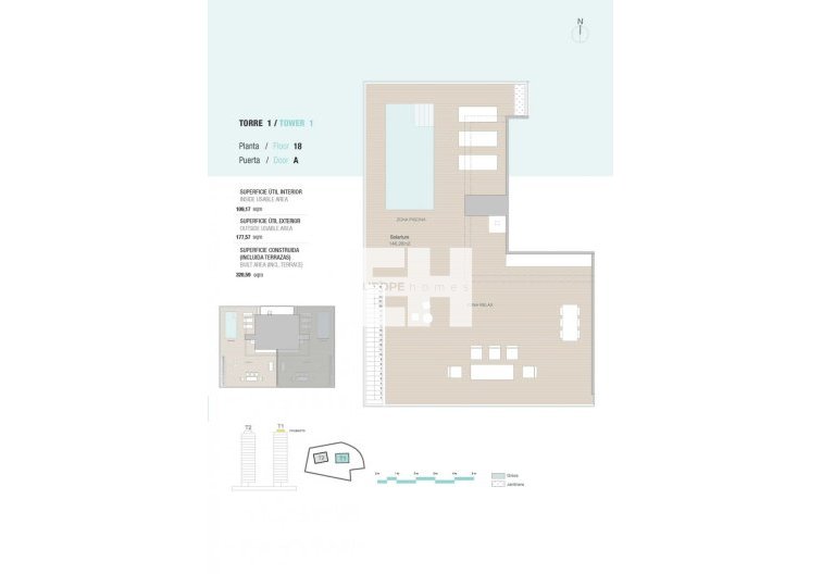 Nieuwbouw - Penthouse - Calpe - Playa del Bol