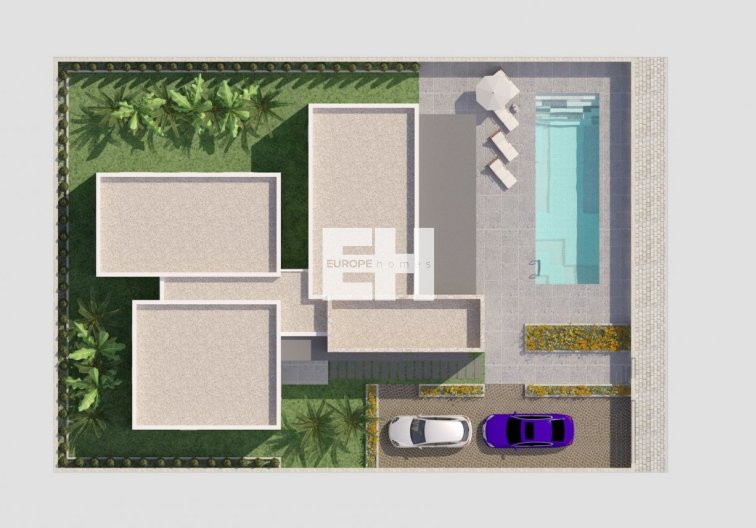 Nieuwbouw - villa - Benijofar - Polideportivo