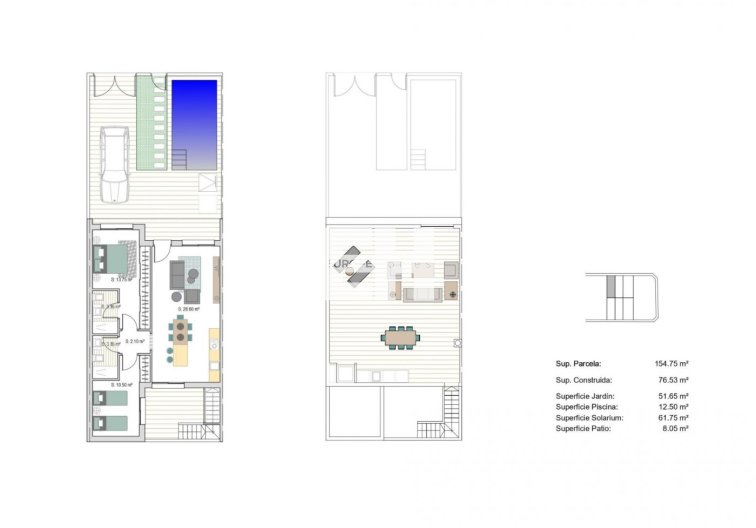 Construction Neuve - town house - San Javier - Parque del doce