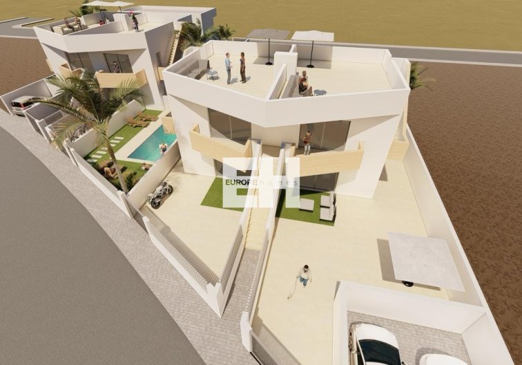 Nieuwbouw - Semidetached - Puerto de Mazarron - Mar De Plata