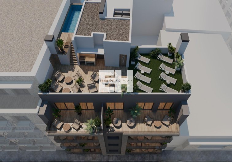 Obra Nueva - Apartamento  - Torrevieja - Centro