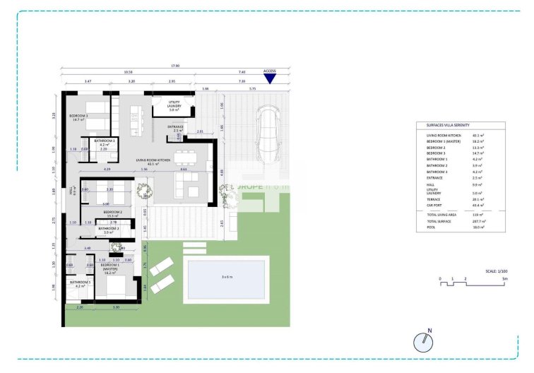 Construction Neuve - villa - Baños y Mendigo - Altaona Golf
