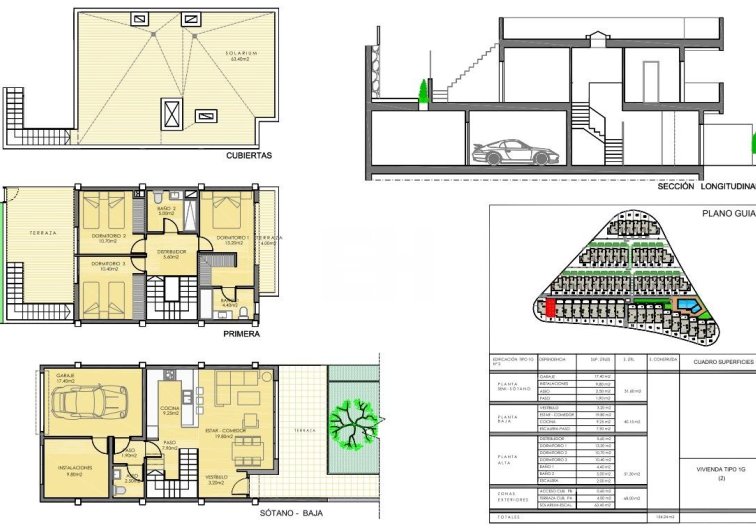 Construction Neuve - Semidetached - Monforte del Cid - Alenda Golf
