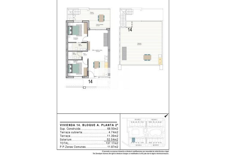 Obra Nueva - Atico - Torre Pacheco - San Cayetano