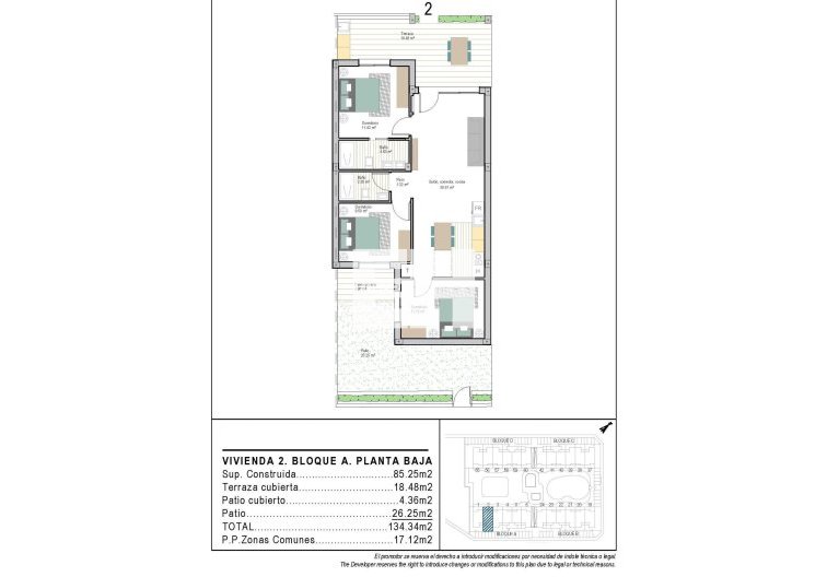 Construction Neuve - Appartement - Torre Pacheco - San Cayetano