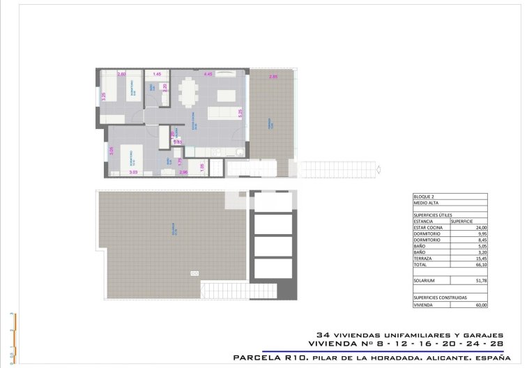 Obra Nueva - Bungalow - Pilar de la Horadada - pueblo