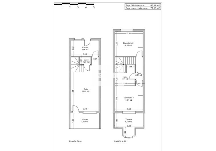 Resale - town house - Rojales - Inland