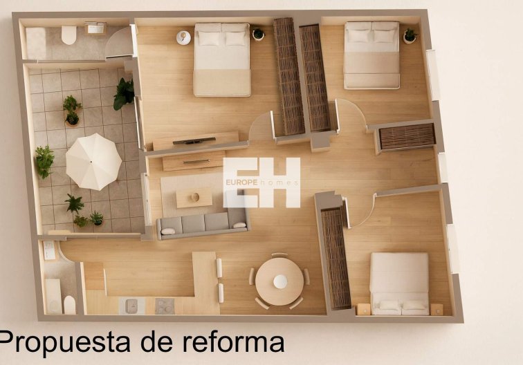 Resale - town house - Alicante - San Agustín