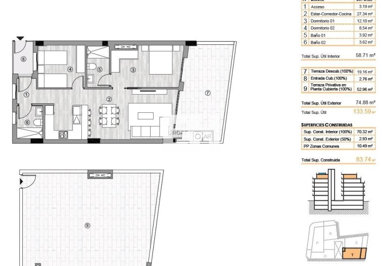 Obra Nueva - Atico - Torrevieja - Centro