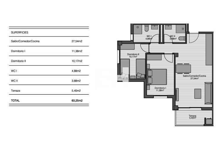 Segunda mano - Apartamento  - San Miguel de Salinas - Inland