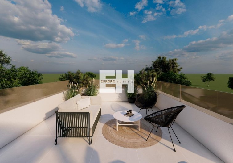 Neubau - Bungalow im obersten Stockwerk - Pilar de la Horadada - pueblo