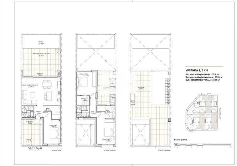 Obra Nueva - town house - San Javier - pueblo