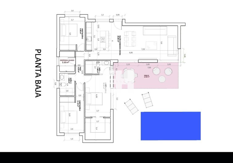 Obra Nueva - villa - Monforte del Cid - La Capitana