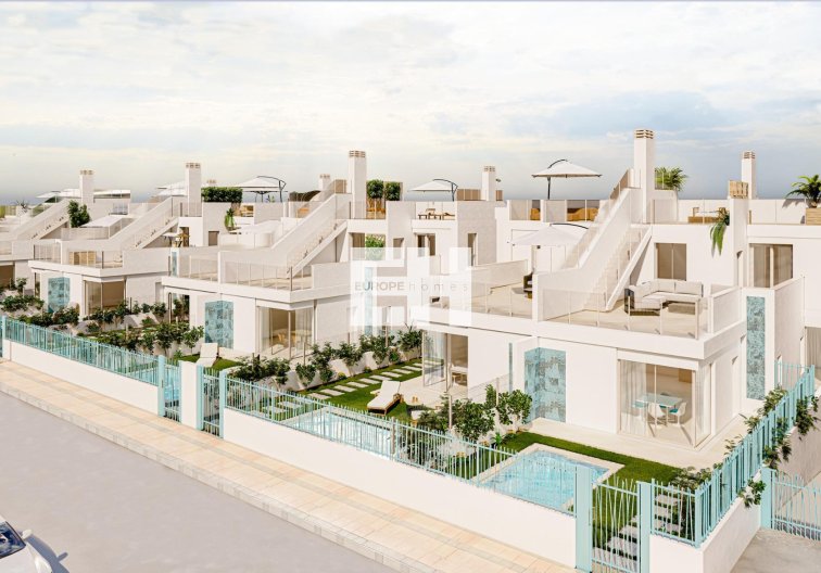 Construction Neuve - Semidetached - Los Alcázares - Torre del Rame