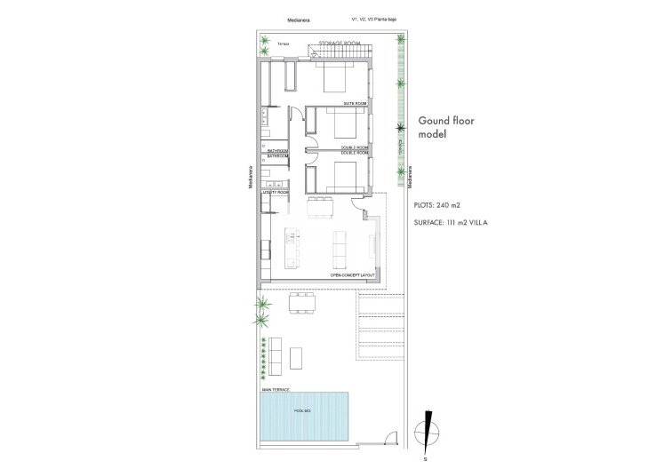 New Build - villa - Los Alcázares - Serena Golf