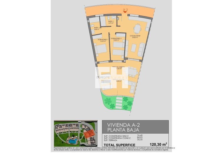 Obra Nueva - Apartamento  - Los Alcázares - Serena Golf