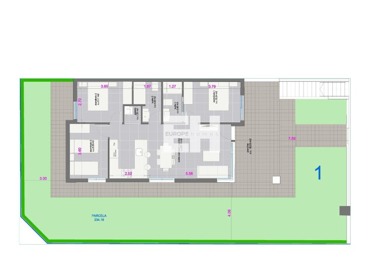 Obra Nueva - Bungalow - Pilar de la Horadada - pueblo