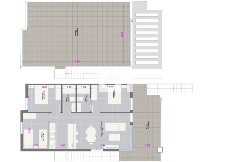 Obra Nueva - Bungalow - Pilar de la Horadada - pueblo