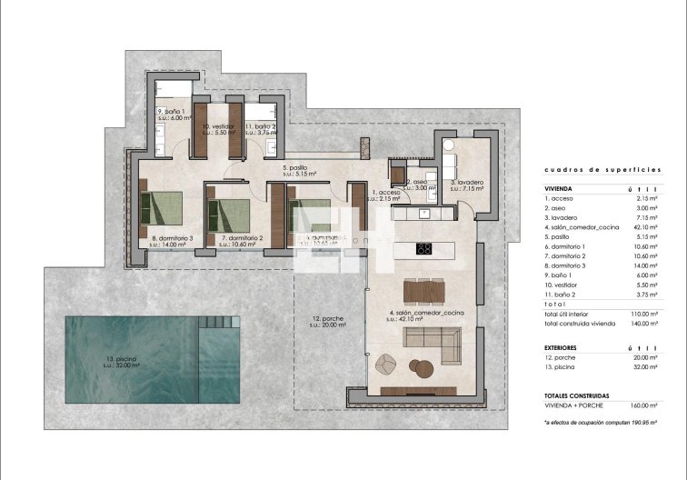 Obra Nueva - villa - Pinoso - Lel