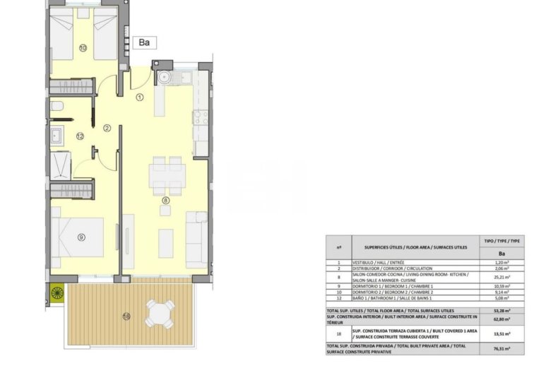 Resale - Apartment - Villamartin - Costa Blanca