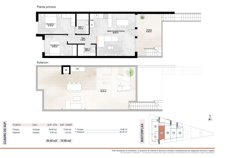Obra Nueva - Bungalow - San Pedro del Pinatar - Pueblo